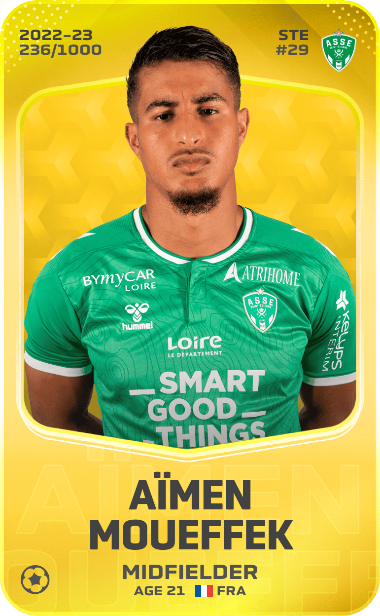 Aïmen Moueffek 2022-23 • Limited 236/1000
