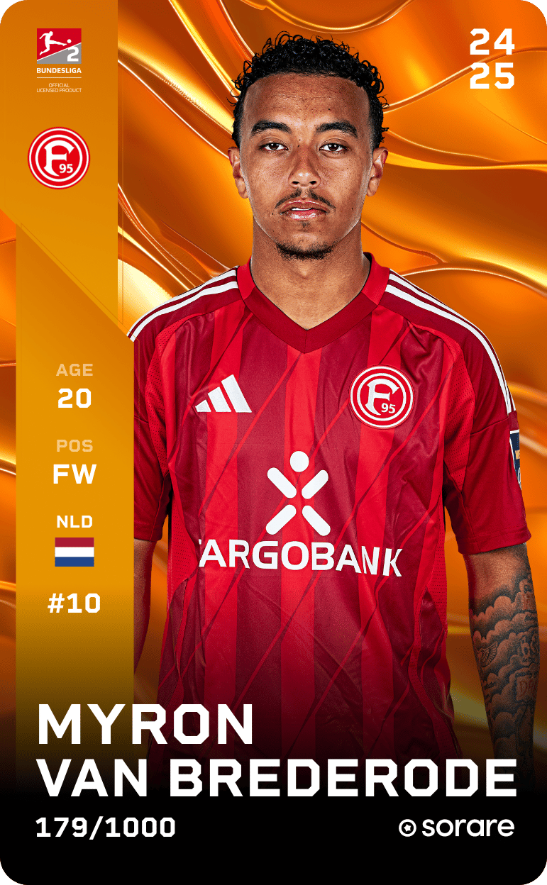 Myron van Brederode 2024-25 • Limited 179/1000