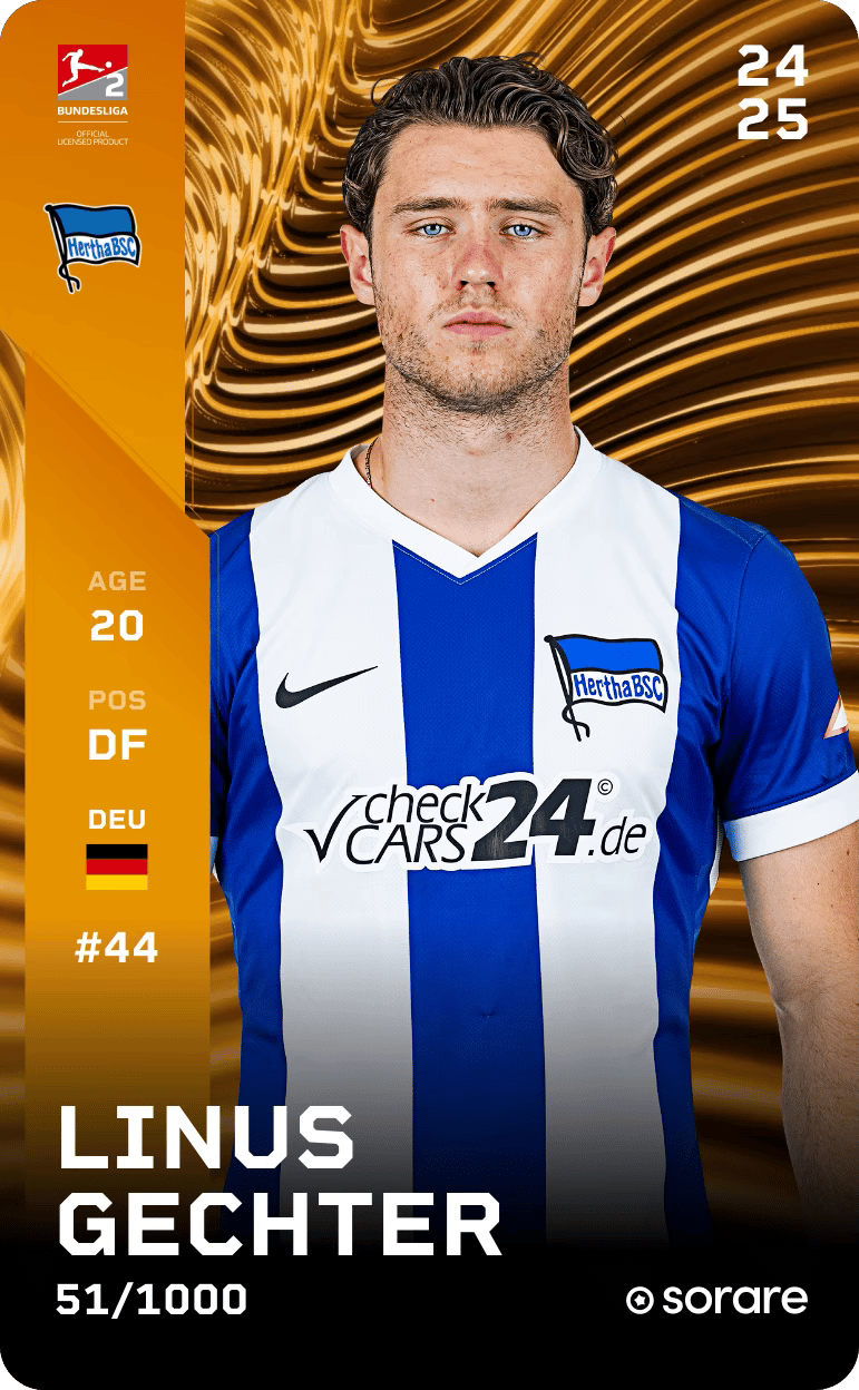 Linus Gechter 2024-25 • Limited 51/1000