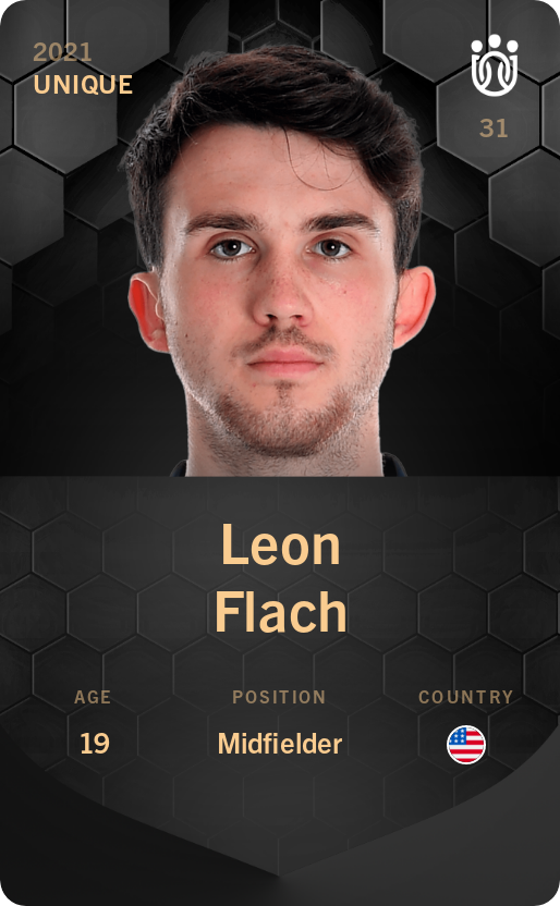 Sorare - Sorare Official - Leon Flach 2021-22 • Unique - NFT # 56106593224131799116486112385312769701963035030642334052647517862279225628342