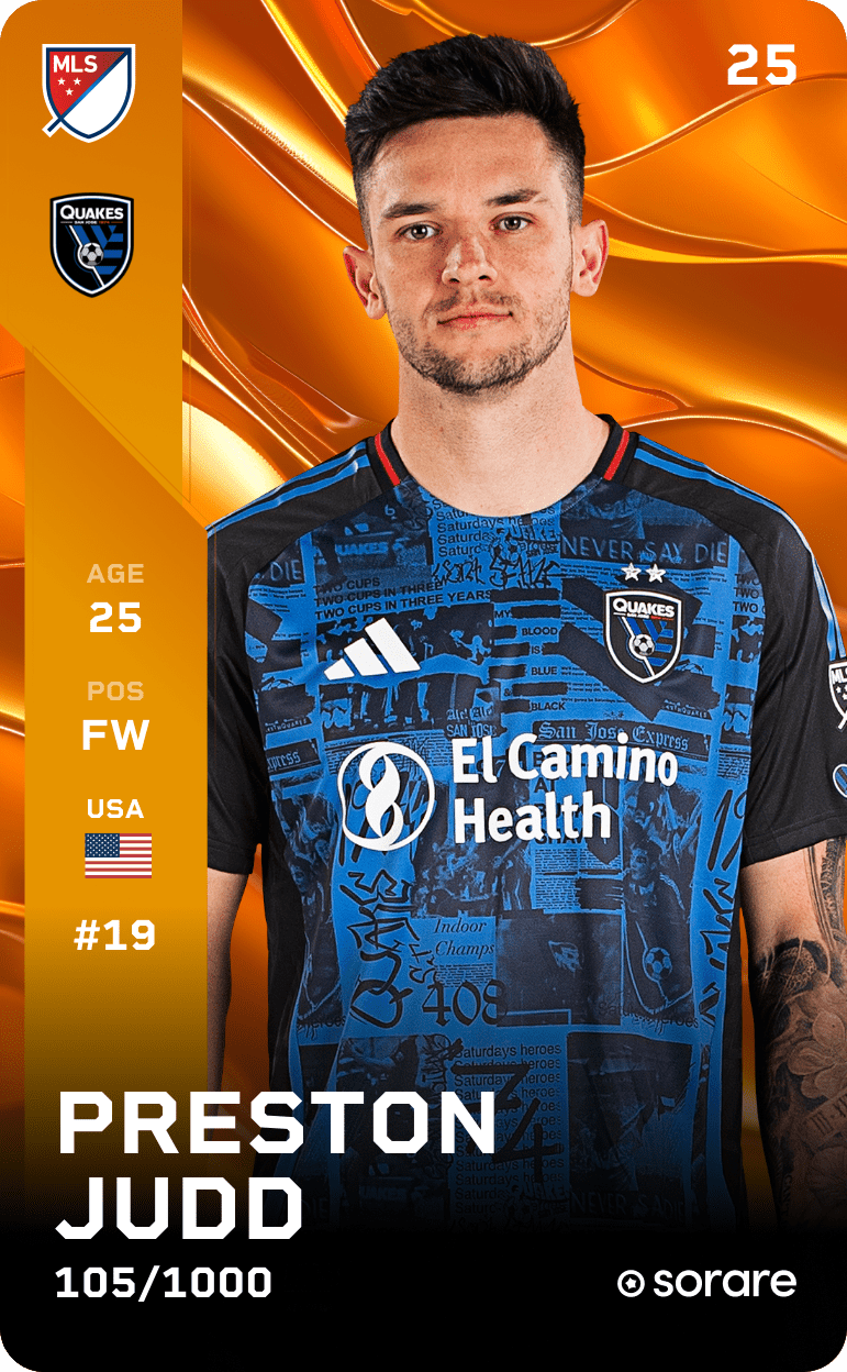 Preston Judd 2025-26 • Limited 105/1000