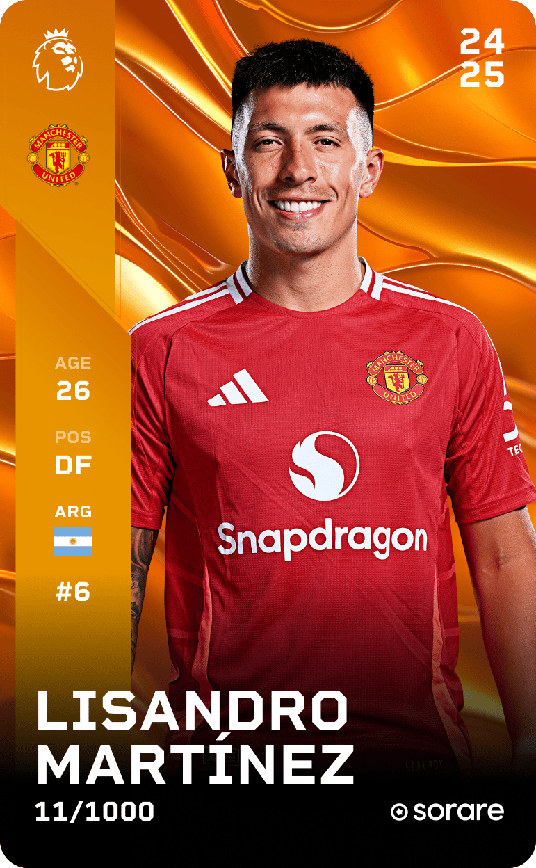 Lisandro Martínez 2024-25 • Limited 11/1000