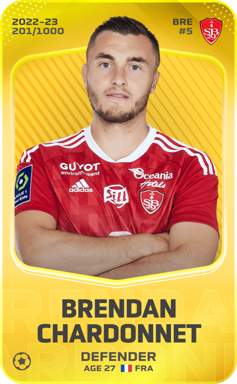 Brendan Chardonnet 2022-23 • Limited 201/1000