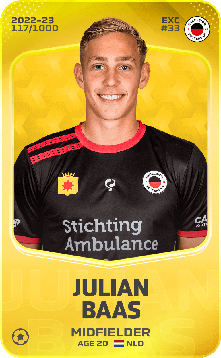 Julian Baas 2022-23 • Limited 117/1000