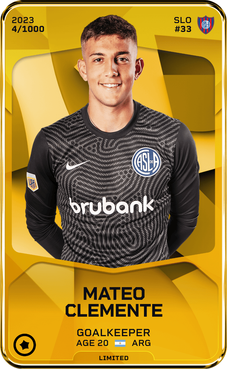 Mateo Clemente 2023-24 • Limited 4/1000