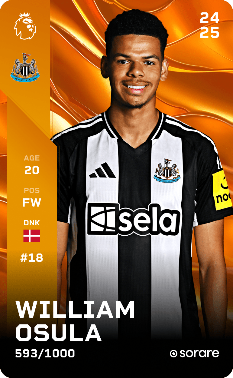William Osula 2024-25 • Limited 593/1000