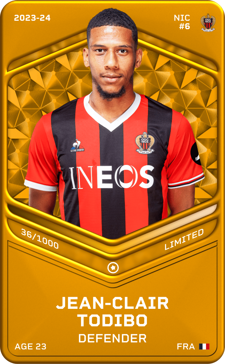 Jean-Clair Todibo 2023-24 • Limited 36/1000