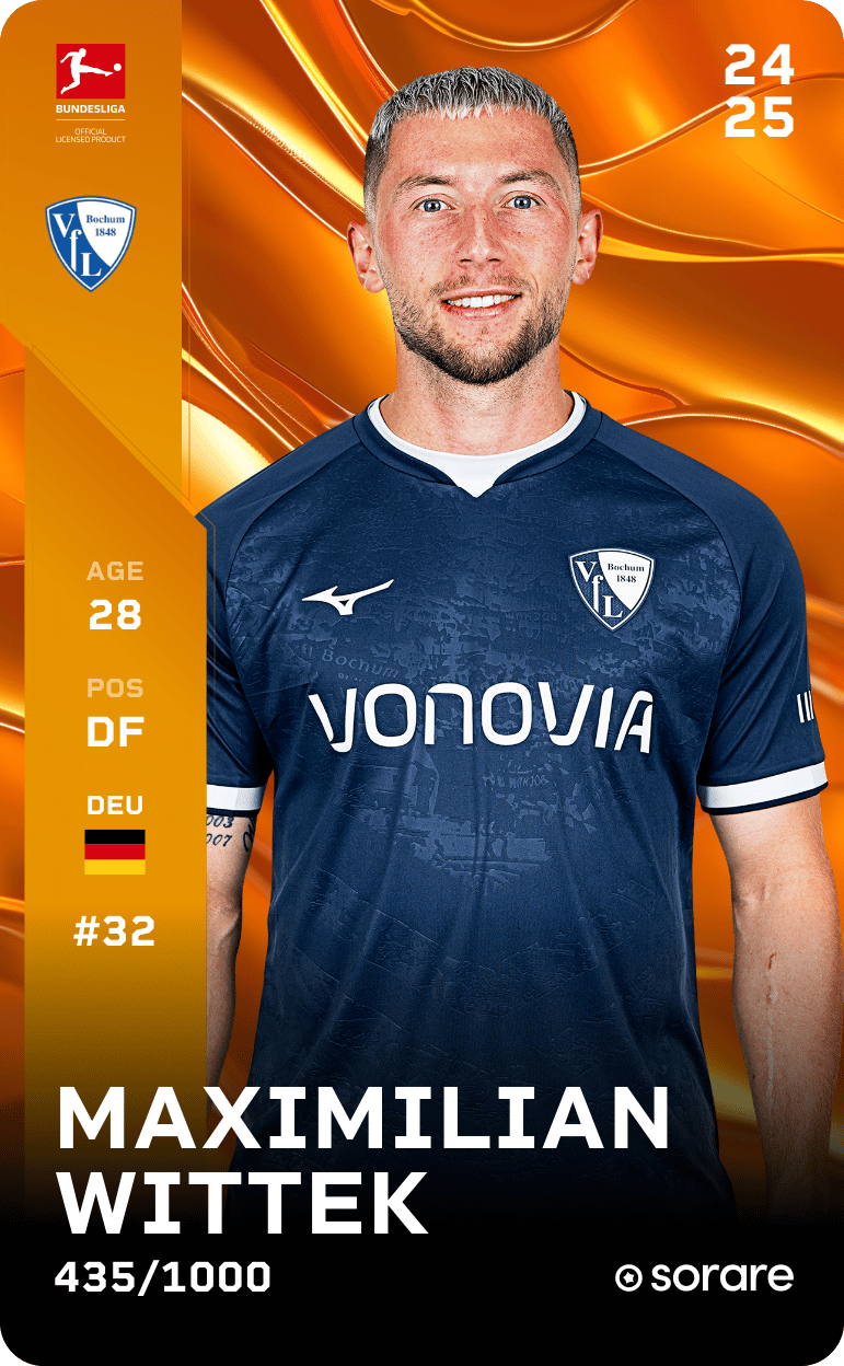 Maximilian Wittek 2024-25 • Limited 435/1000