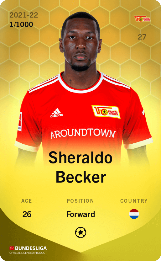 Sheraldo Becker 2021-22 • Limited 1/1000
