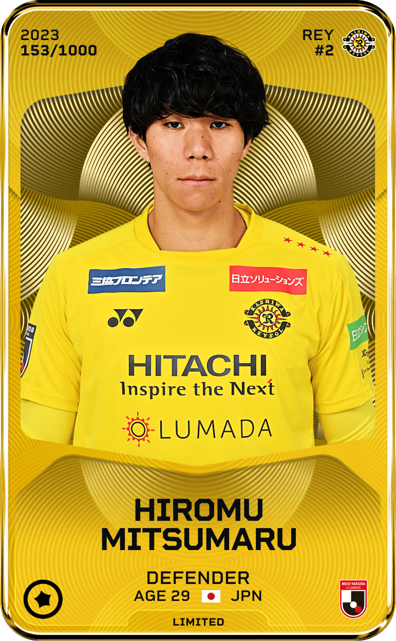 HIROMU MITSUMARU 2023-24 • Limited 153/1000