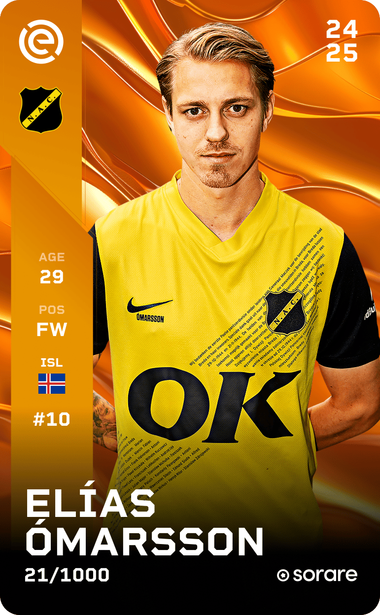 Elías Ómarsson 2024-25 • Limited 21/1000