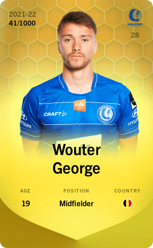 Wouter George 2021-22 • Limited 41/1000