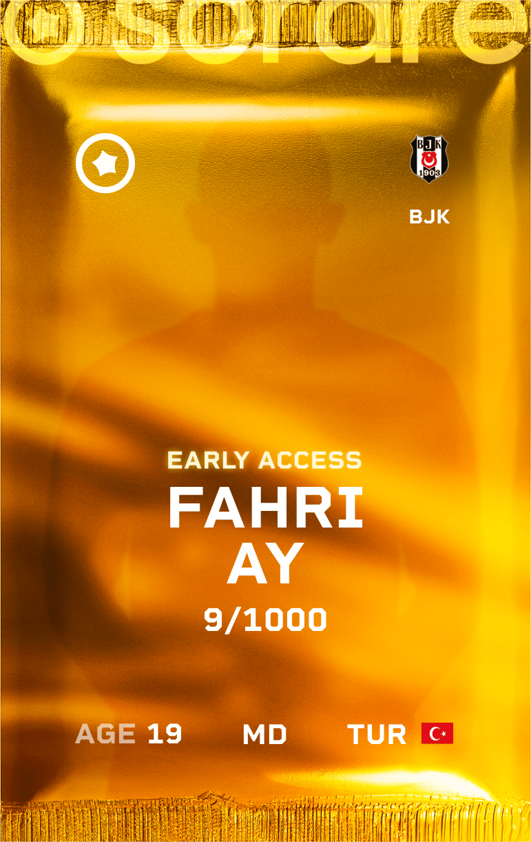 Fahri Ay 2024-25 • Limited 9/1000