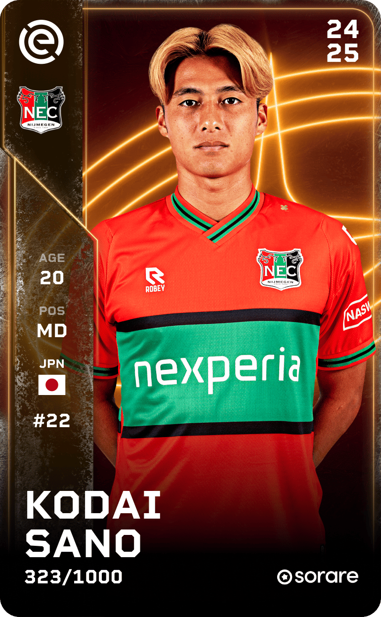 Kodai Sano 2024-25 • Limited 323/1000