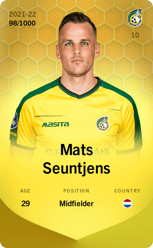 Mats Seuntjens 2021-22 • Limited 98/1000