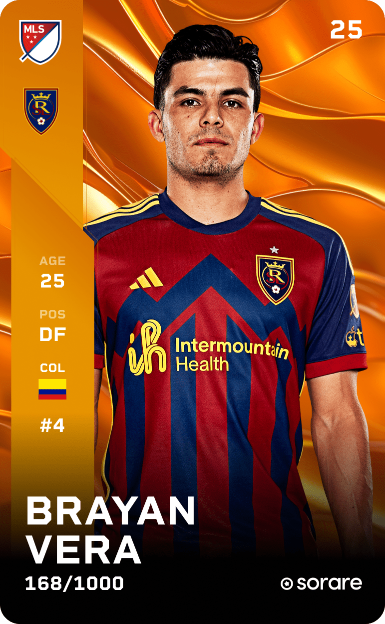 Brayan Vera 2025-26 • Limited 168/1000