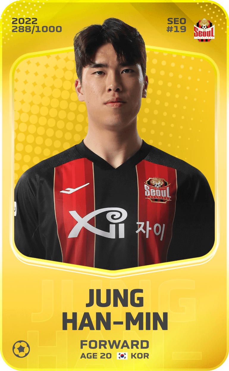Jung Han-Min 2022-23 • Limited 288/1000