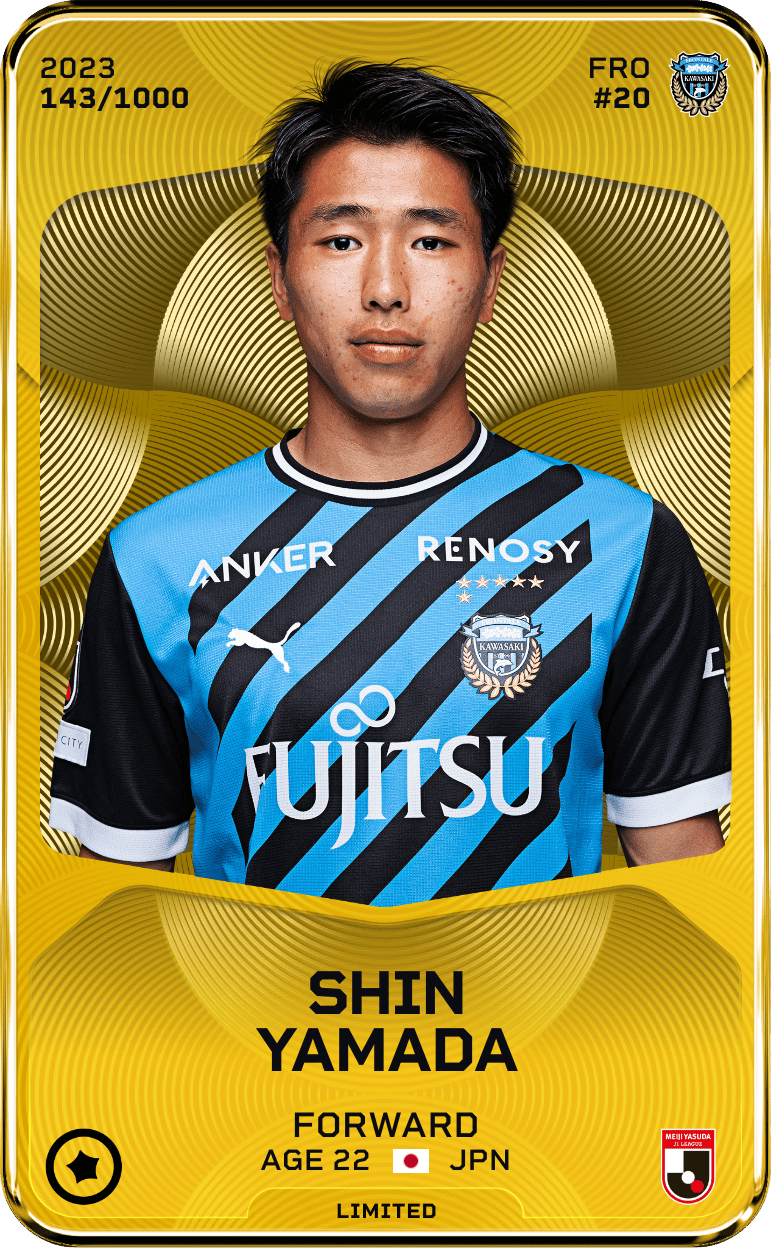 Shin Yamada 2023-24 • Limited 143/1000