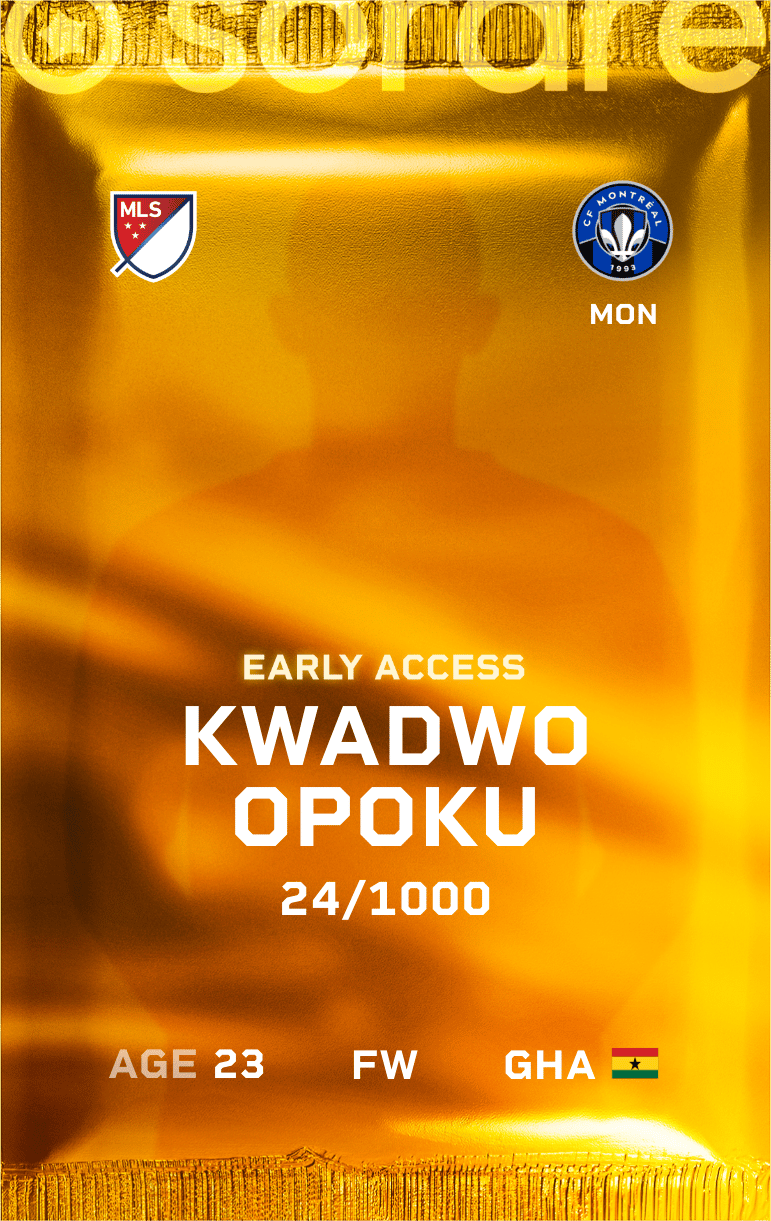 Kwadwo Opoku 2025-26 • Limited 24/1000