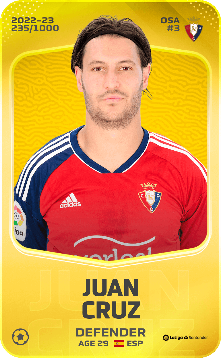 Juan Cruz 2022-23 • Limited 235/1000