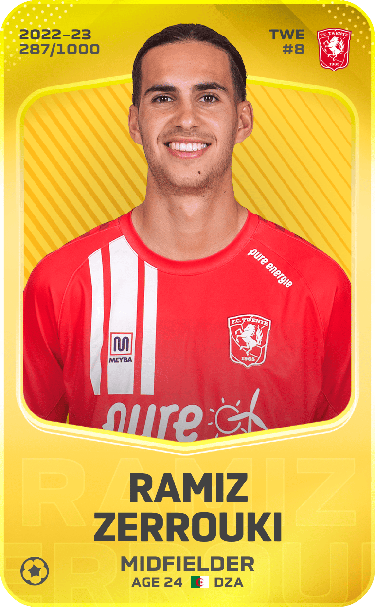 Ramiz Zerrouki 2022-23 • Limited 287/1000