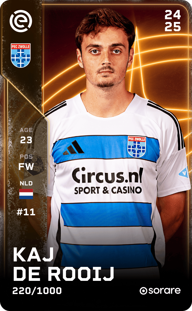 Kaj de Rooij 2024-25 • Limited 220/1000