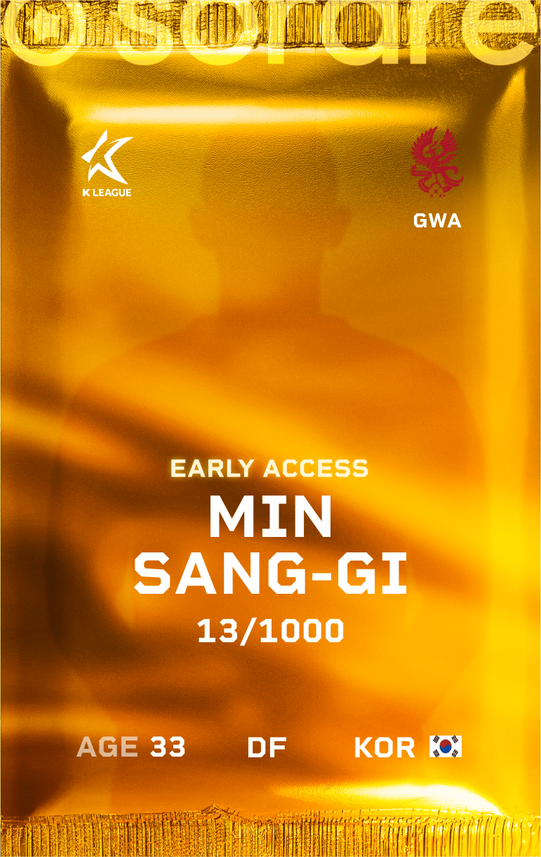 Min Sang-Gi 2025-26 • Limited 13/1000
