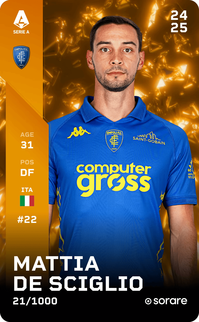 Mattia De Sciglio 2024-25 • Limited 21/1000