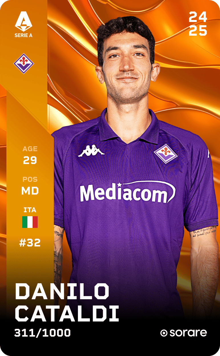 Danilo Cataldi 2024-25 • Limited 311/1000