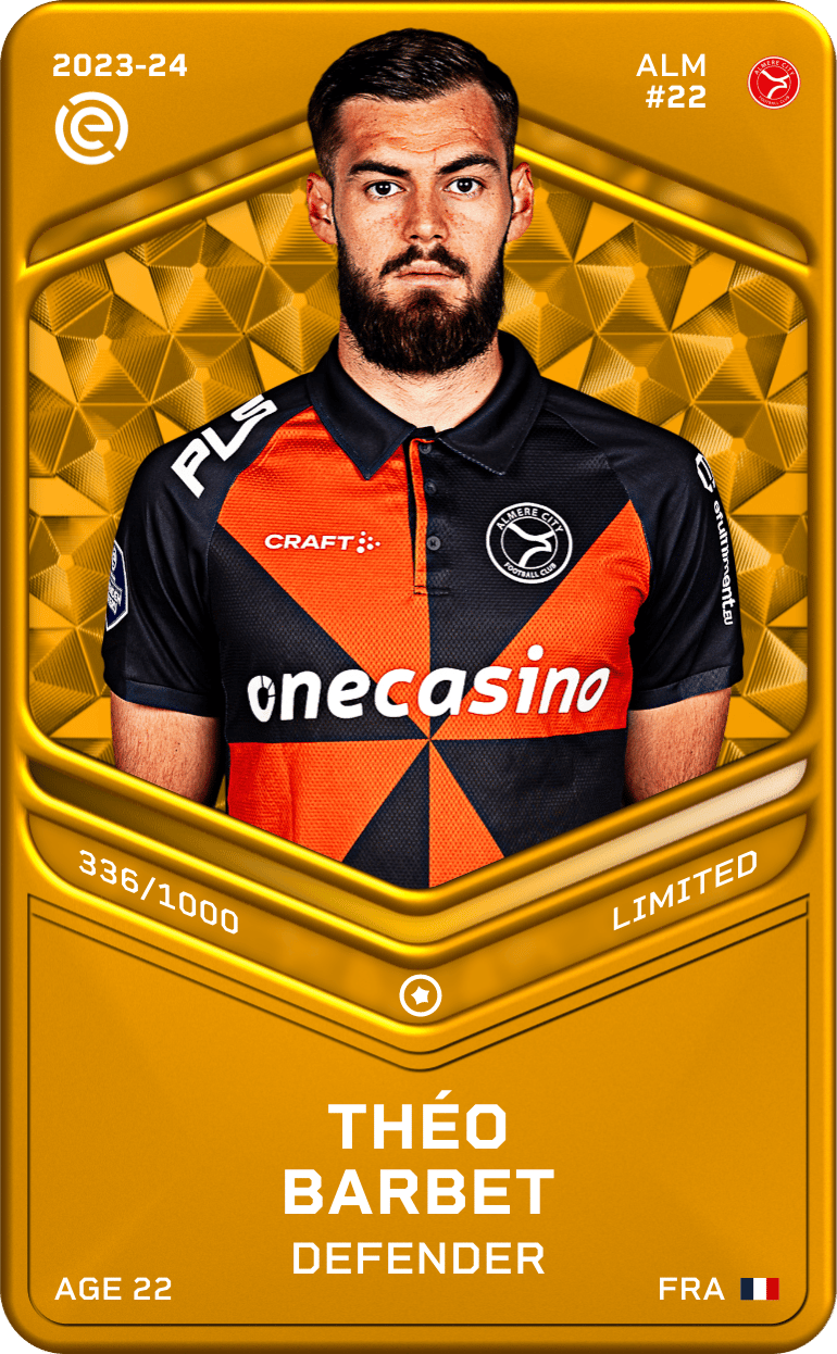 Théo Barbet 2023-24 • Limited 336/1000