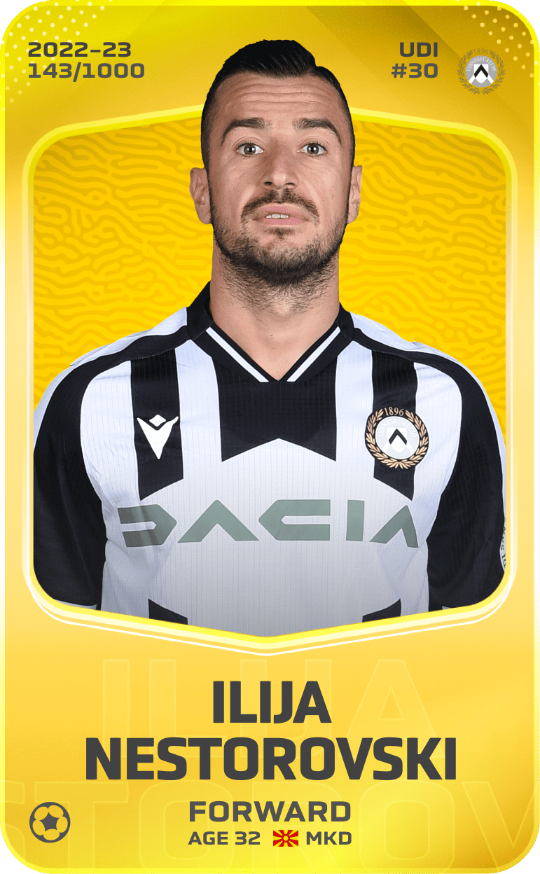 Ilija Nestorovski 2022-23 • Limited 143/1000