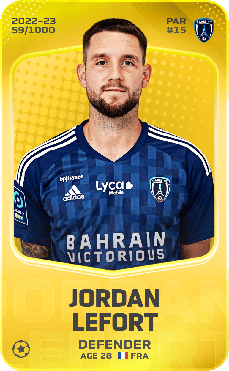 Jordan Lefort 2022-23 • Limited 59/1000