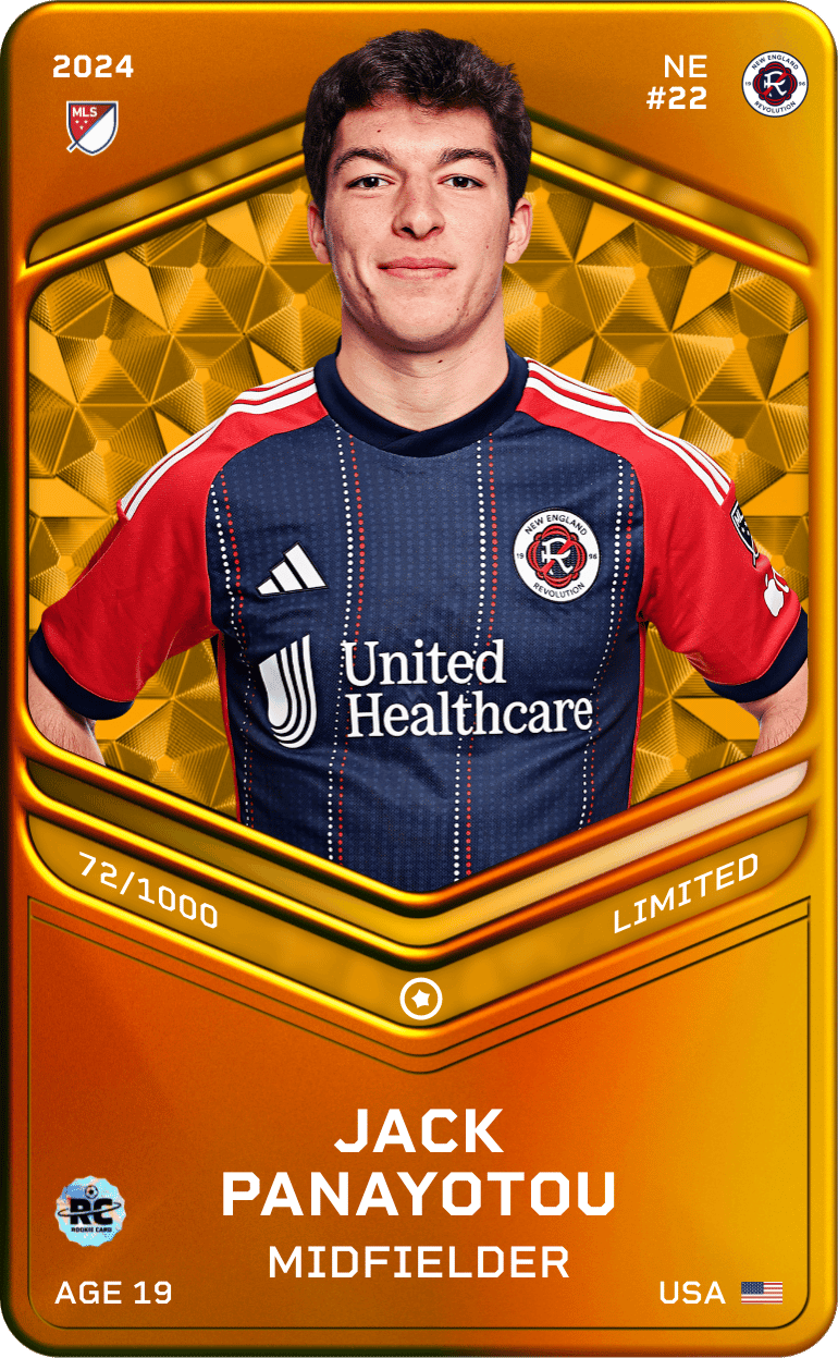 Jack Panayotou 2024-25 • Limited 72/1000