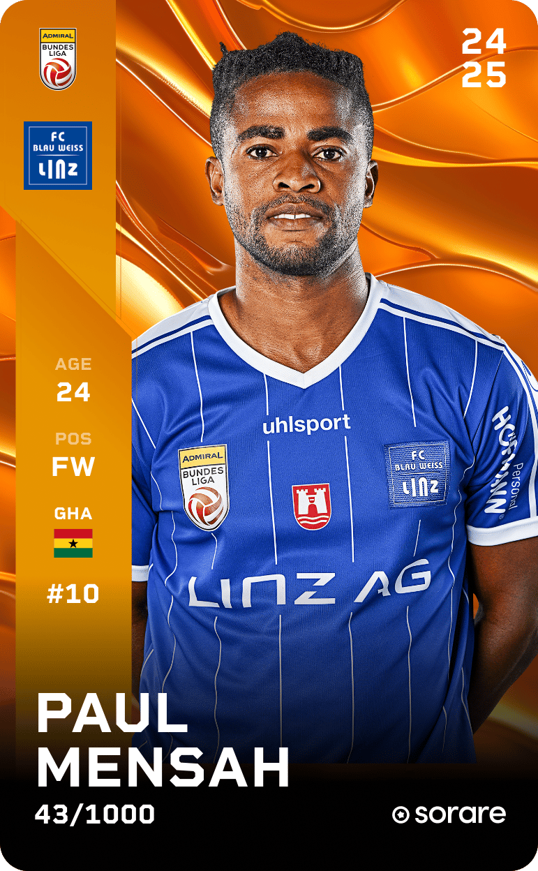 Paul Mensah 2024-25 • Limited 43/1000