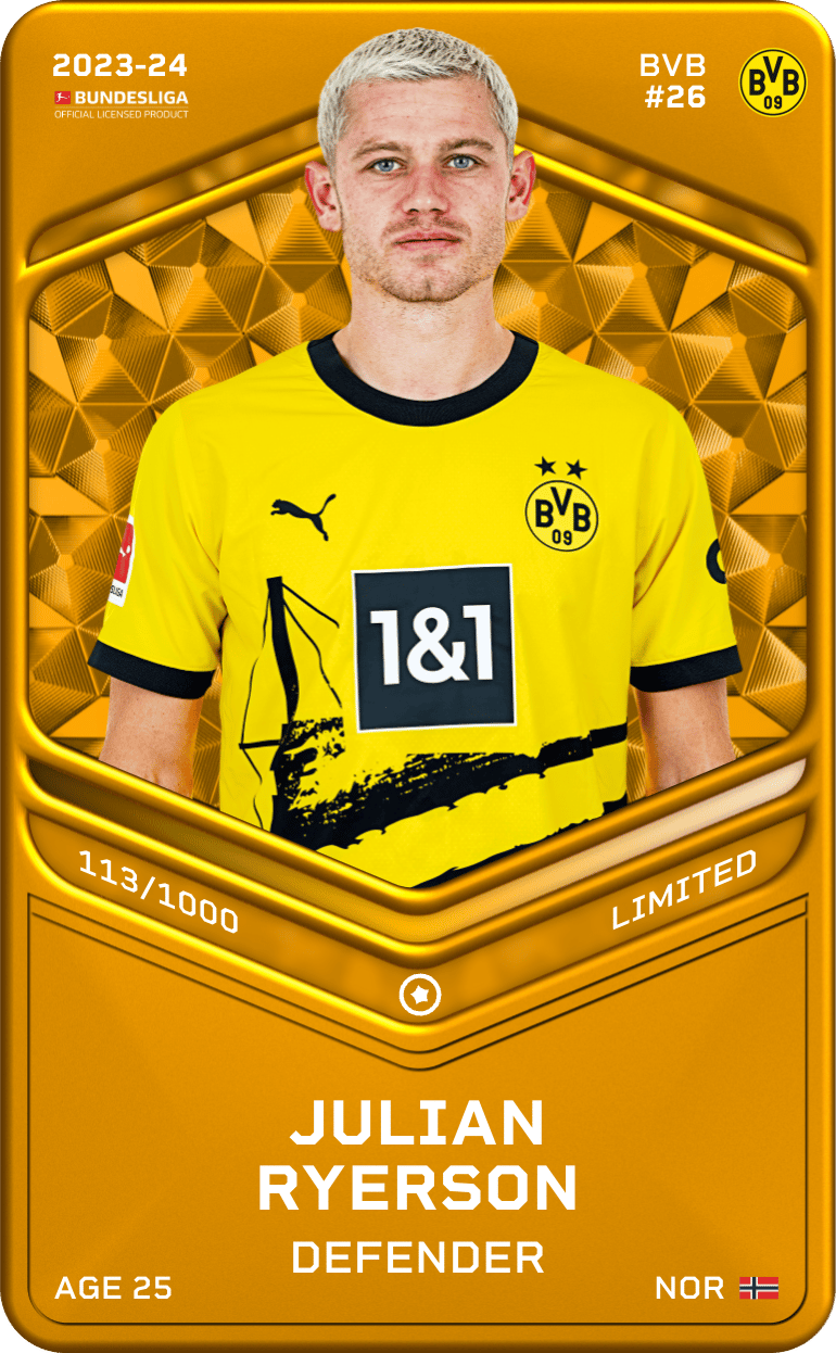 Julian Ryerson 2023-24 • Limited 113/1000
