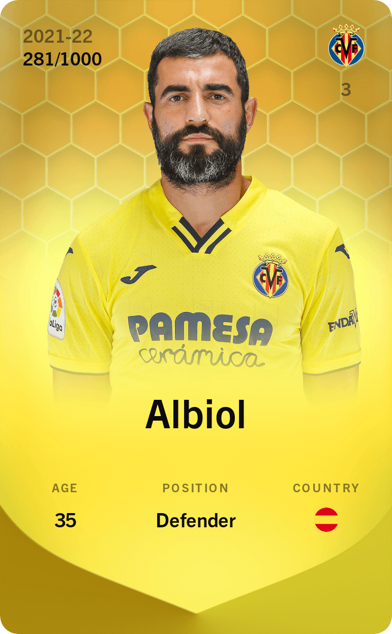 Albiol 2021-22 • Limited 281/1000