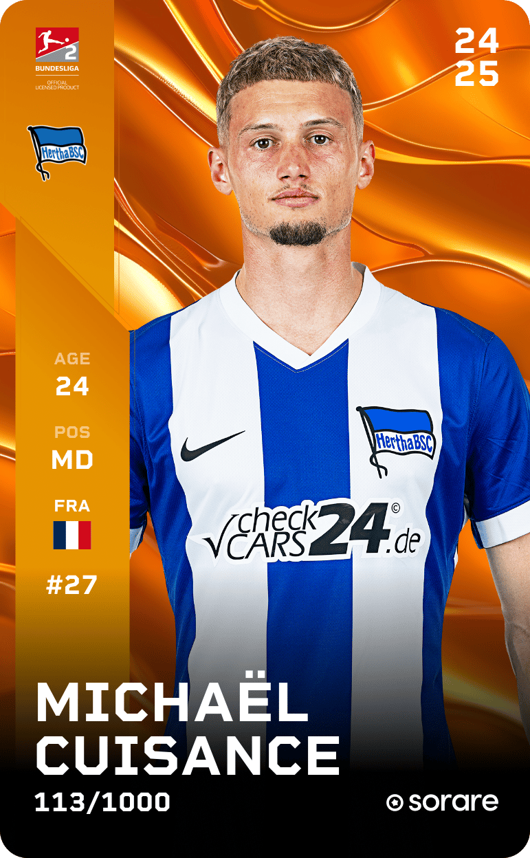 Michaël Cuisance 2024-25 • Limited 113/1000