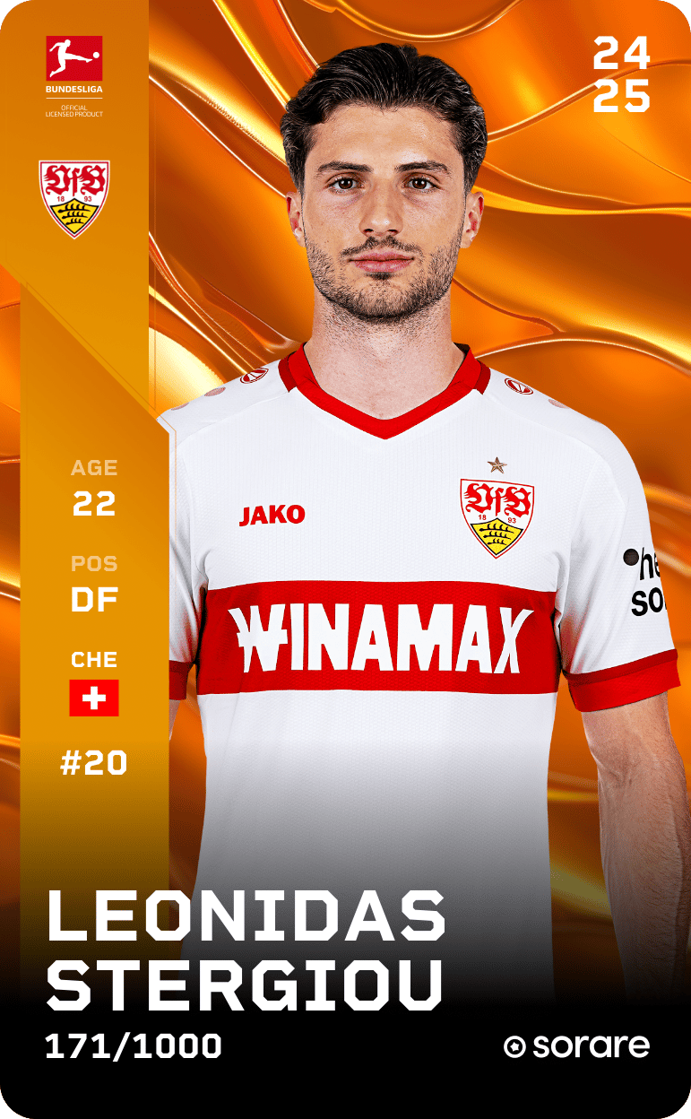 Leonidas Stergiou 2024-25 • Limited 171/1000