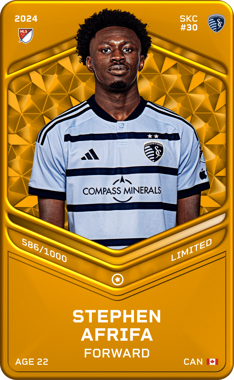 Stephen Afrifa 2024-25 • Limited 586/1000