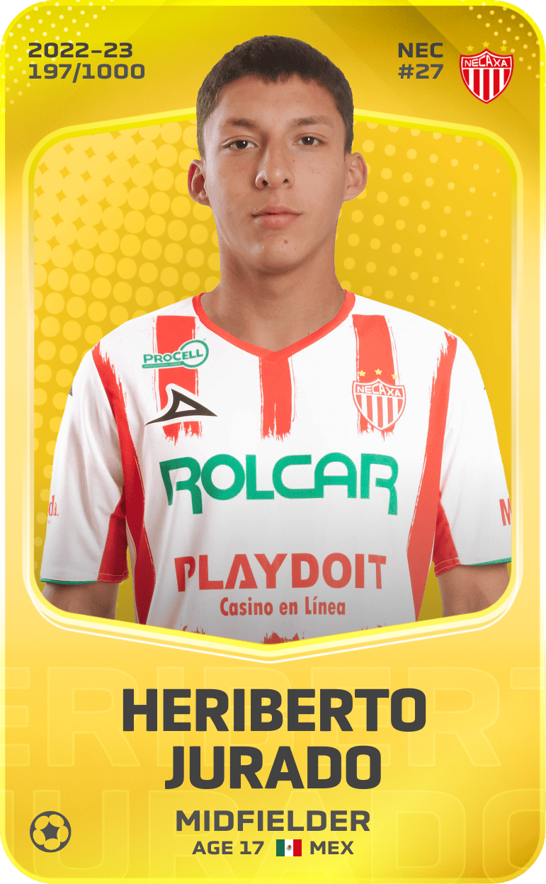 Heriberto Jurado 2022-23 • Limited 197/1000