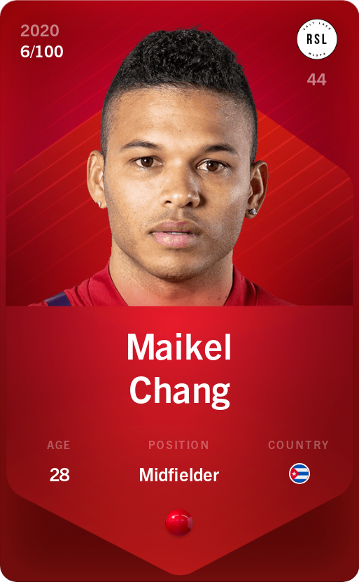 Sorare - Sorare Official - Maikel Chang 2020-21 • Rare 6/100 - NFT # 100065270724699758963817232677887324423356136389706636071878760620015684355498