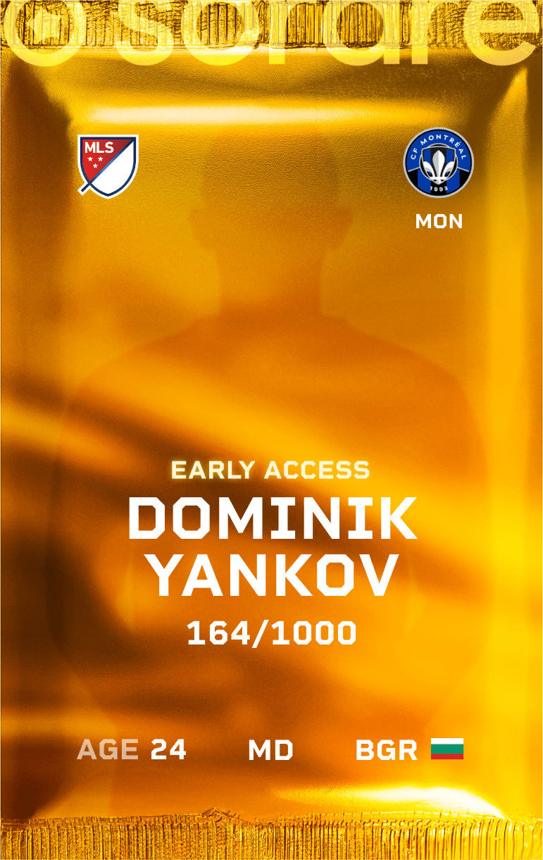 Dominik Yankov 2025-26 • Limited 164/1000