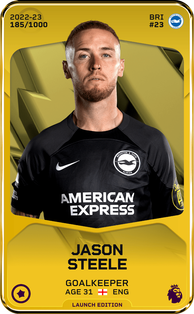 Jason Steele 2022-23 • Limited 185/1000