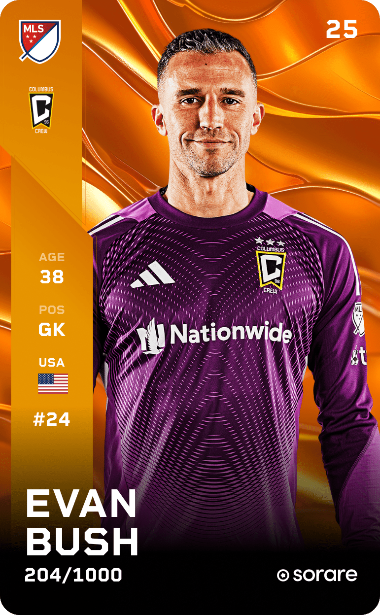 Evan Bush 2025-26 • Limited 204/1000