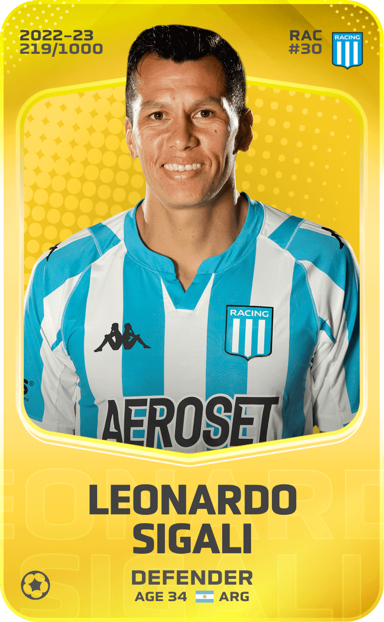Leonardo Sigali 2022-23 • Limited 219/1000