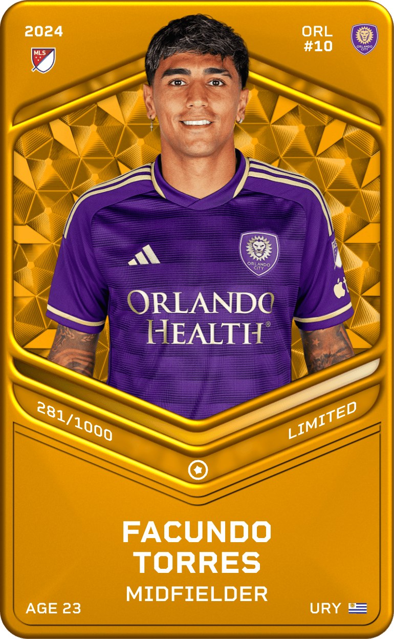Facundo Torres 2024-25 • Limited 281/1000