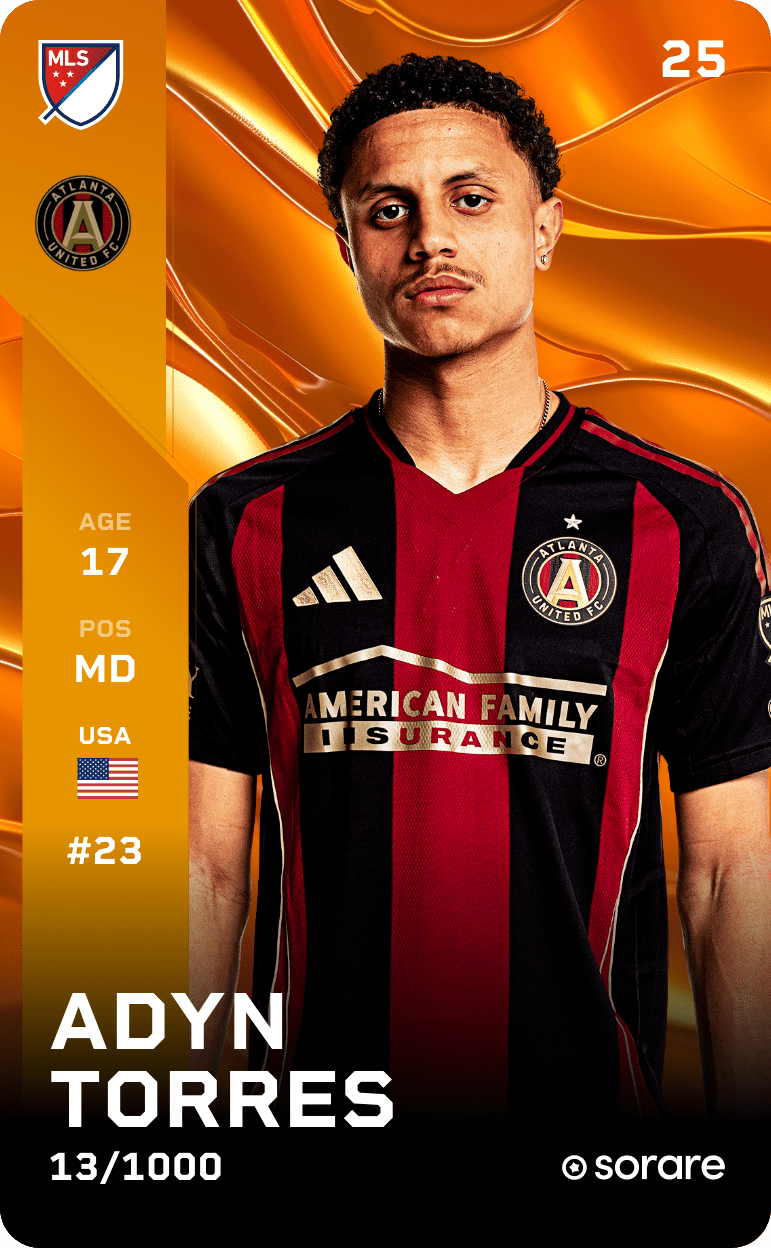 Adyn Torres 2025-26 • Limited 13/1000