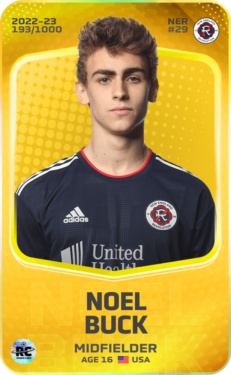 Noel Buck 2022-23 • Limited 193/1000