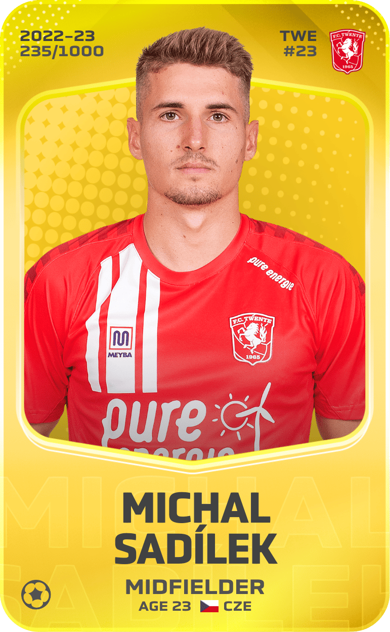 Michal Sadílek 2022-23 • Limited 235/1000