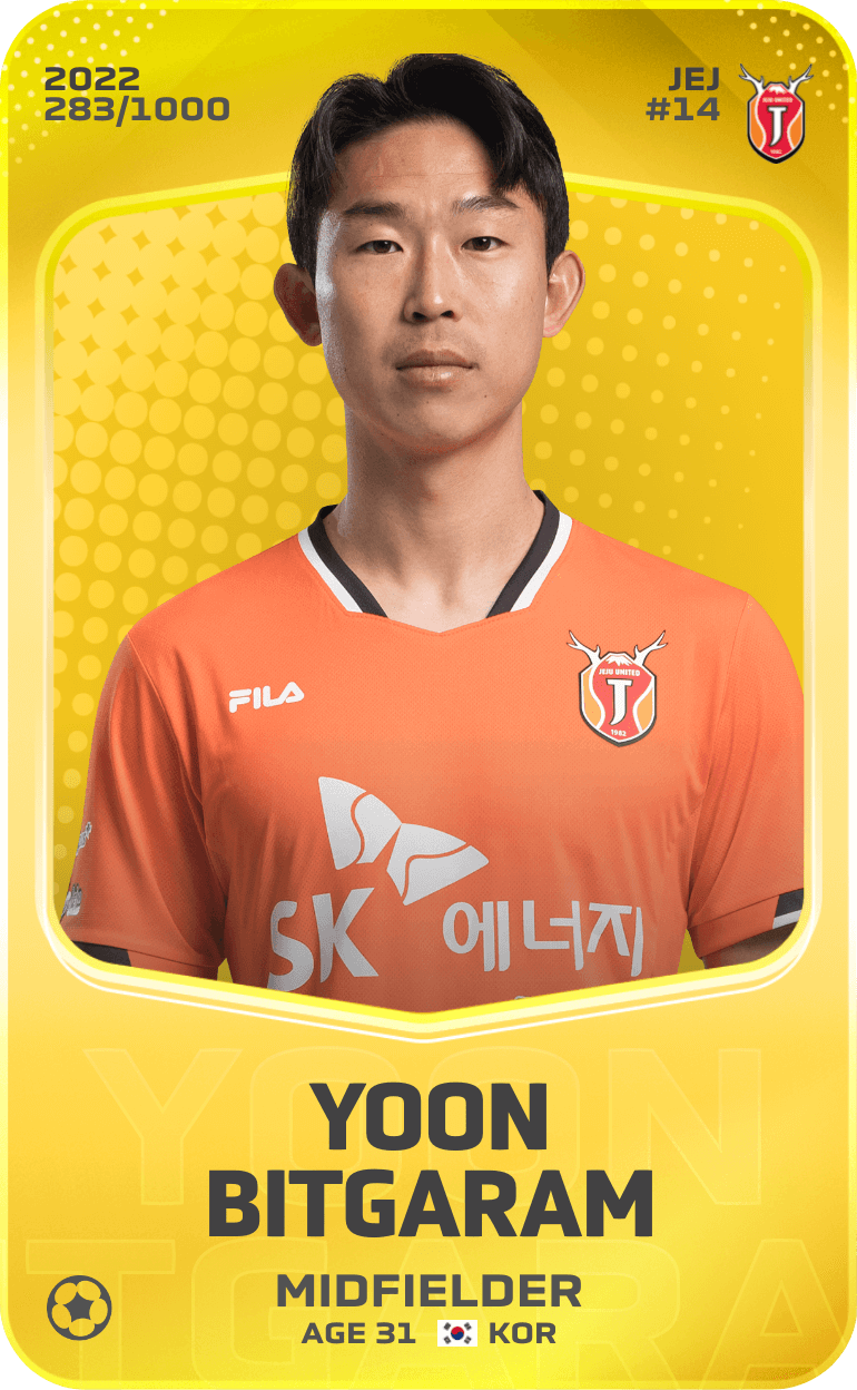 Yoon Bitgaram 2022-23 • Limited 283/1000
